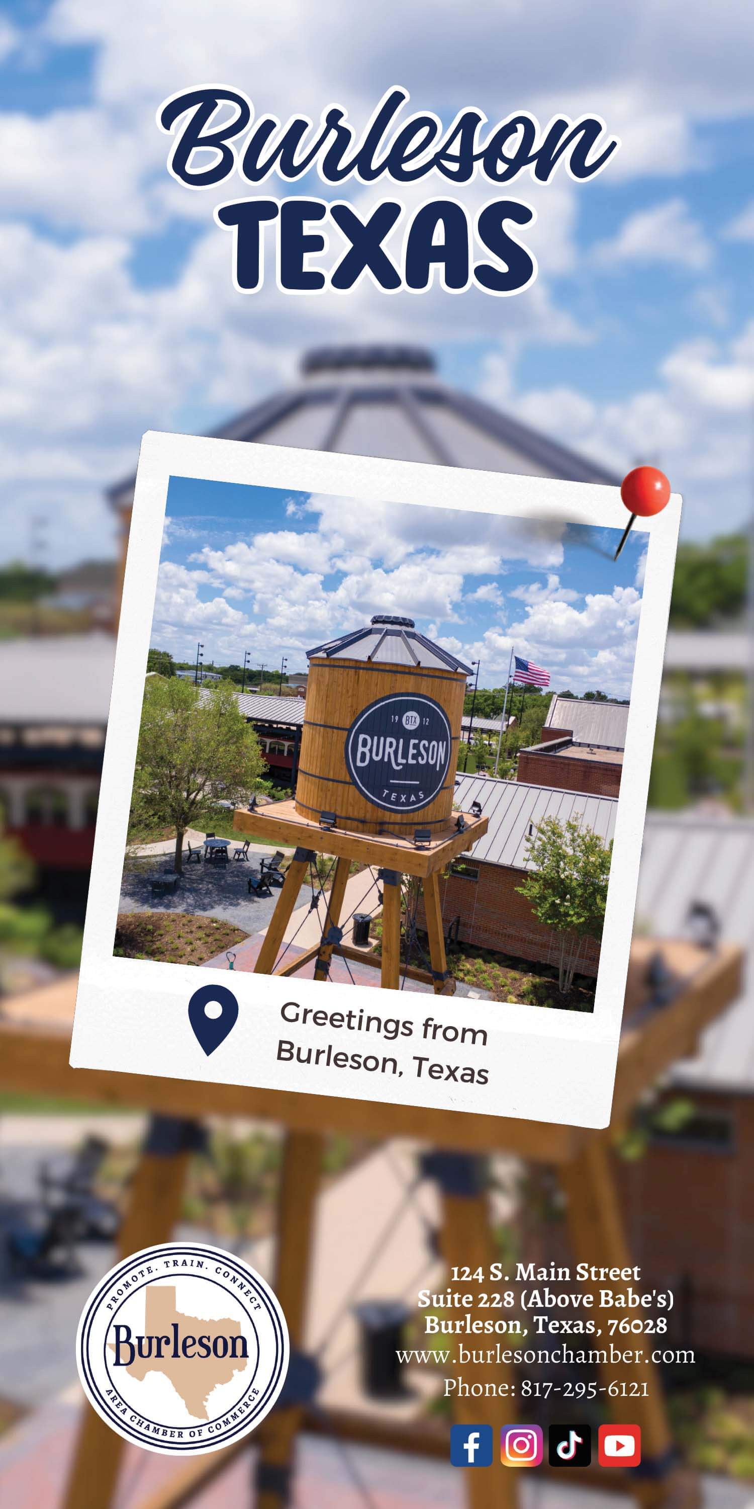 Map of Burleson Burleson Area Chamber of Commerce TX
